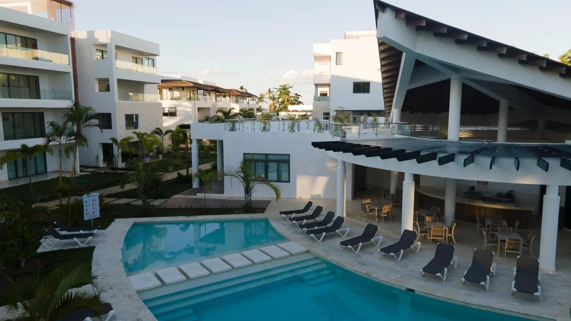 Дом отдыха New Beachfront Penthouse Punta Popy Лас Терренас Доминиканская Республика