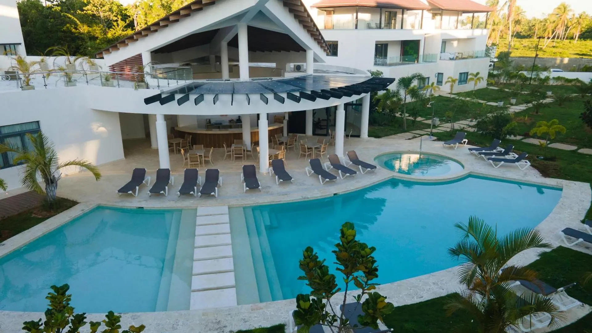 Дом отдыха New Beachfront Penthouse Punta Popy Лас Терренас Доминиканская Республика