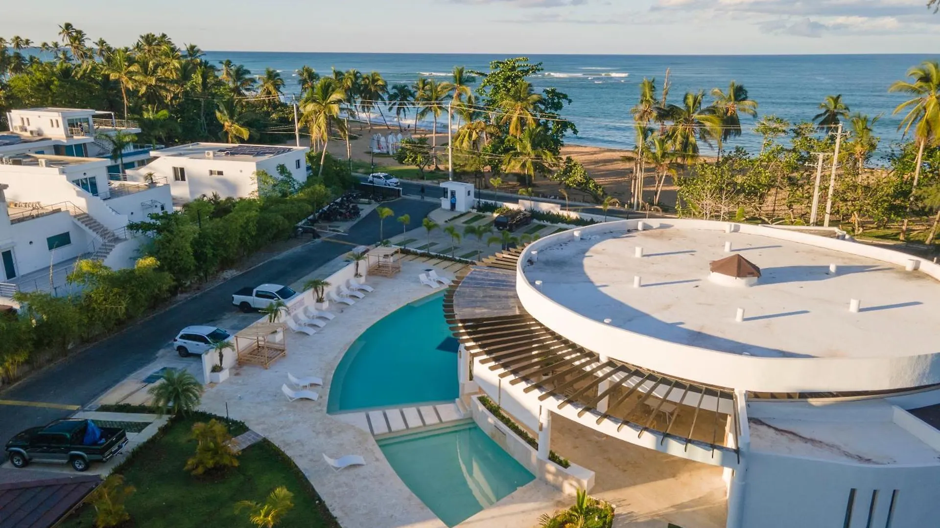 Ferienhaus New Beachfront Penthouse Punta Popy Las Terrenas Dominikanische Republik